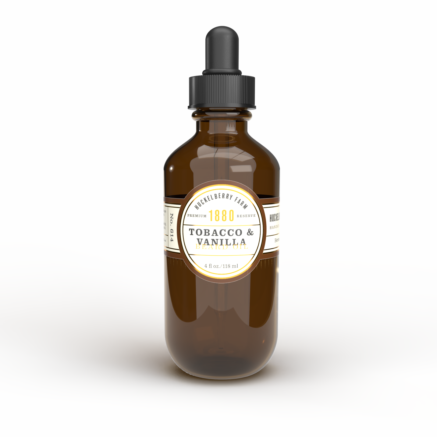 Huckelberry Farm Beard Oil Tobacco and Vanilla